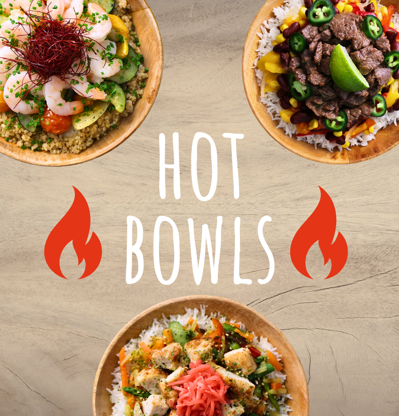 Compose ton hot bowl
